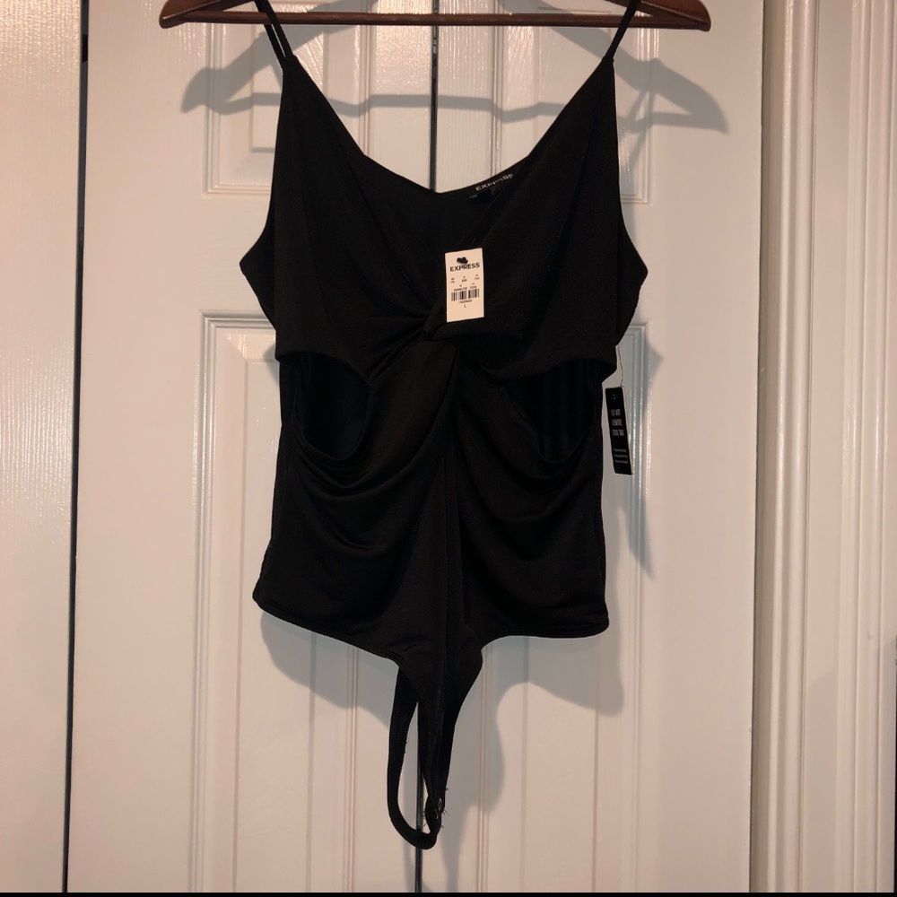 Express Black Body Suit